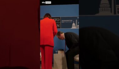 Sky's Beth Rigby meets Sir Keir Starmer 'dressed like an English flag'