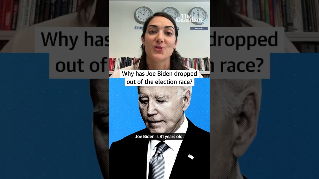 Why Joe Biden has pulled out of the US presidential race #politics #joebiden #donaldtrump