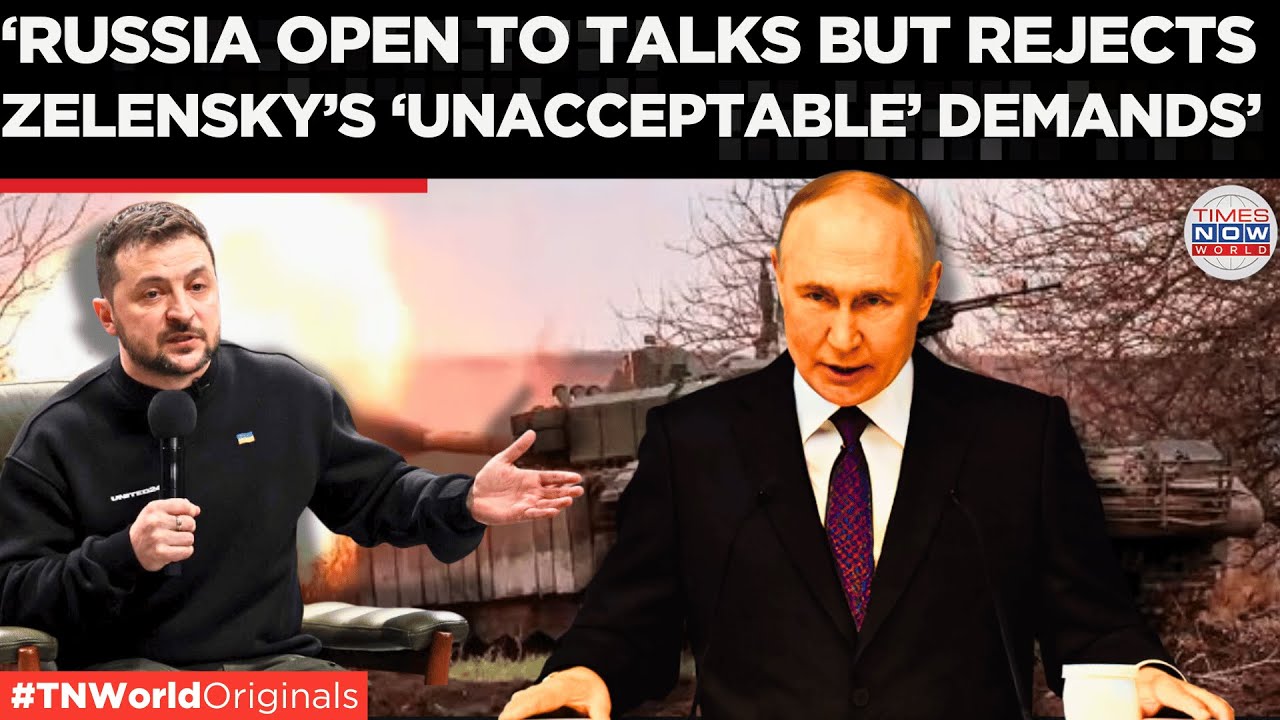 Kremlin Responds to Zelensky's Negotiation Comments | Russia Ukraine War Update | Times Now World