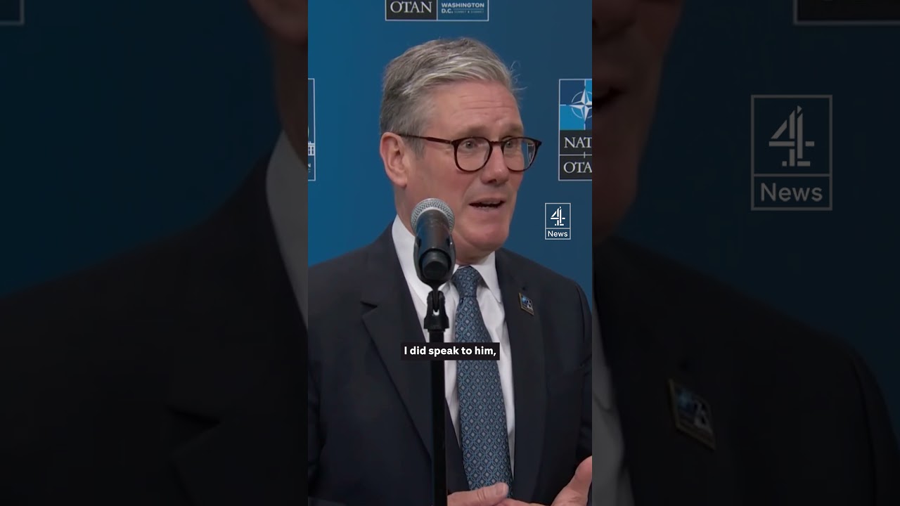 Starmer reaffirms support for Ukraine