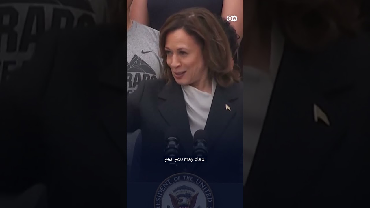 Harris praises Biden's 'unmatched' legacy | DW News