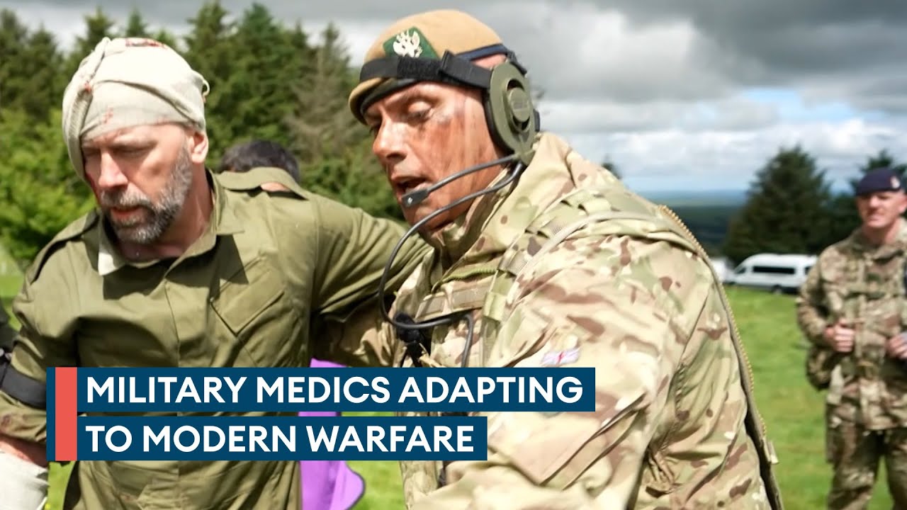 Military medics evolving after learnings from Ukraine and Gaza conflicts