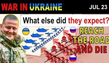 23 Jul: Desperate Try: Russians Reach Ukrainian Road and Die! | War in Ukraine Explained