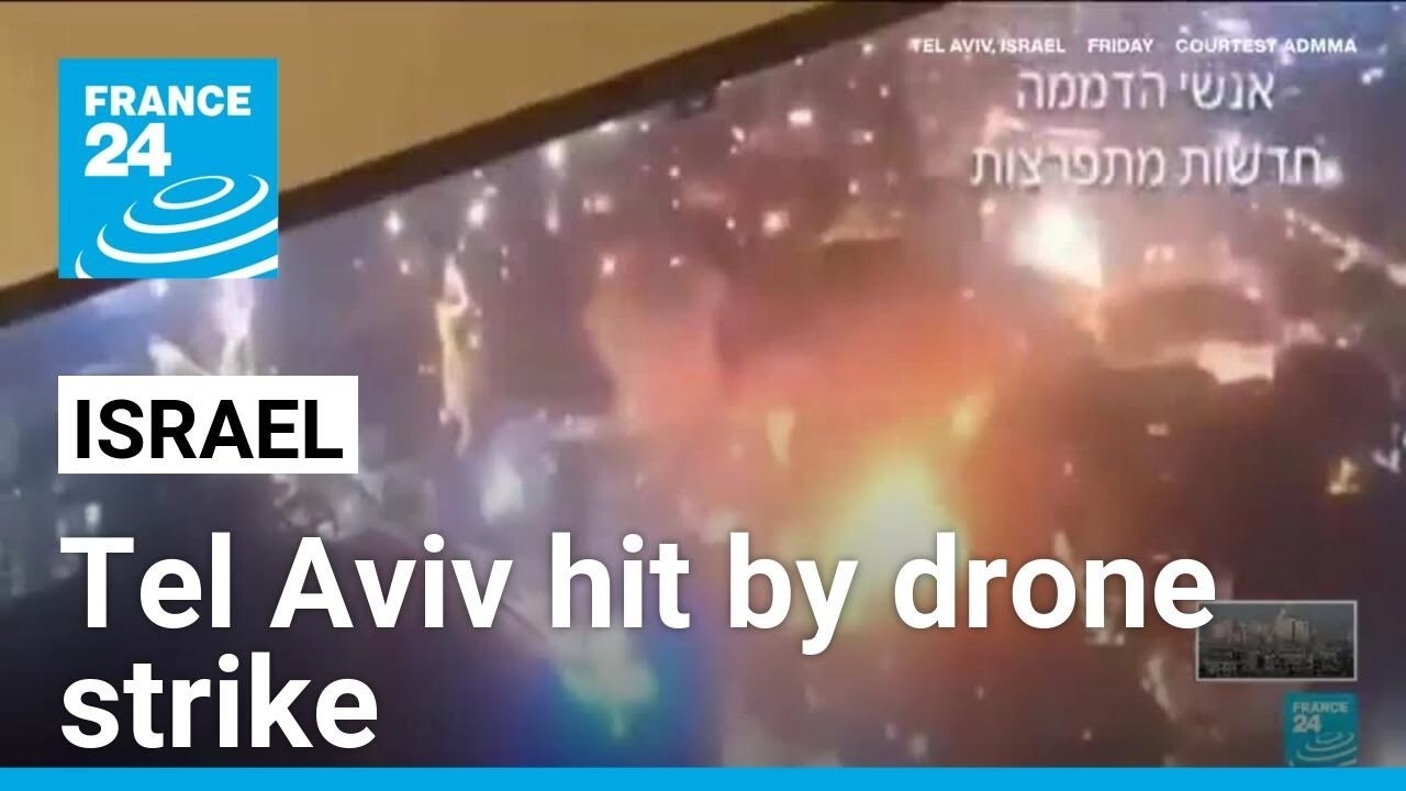 One dead in rare drone strike on Israel claimed by Yemen's Houthis • FRANCE 24 English