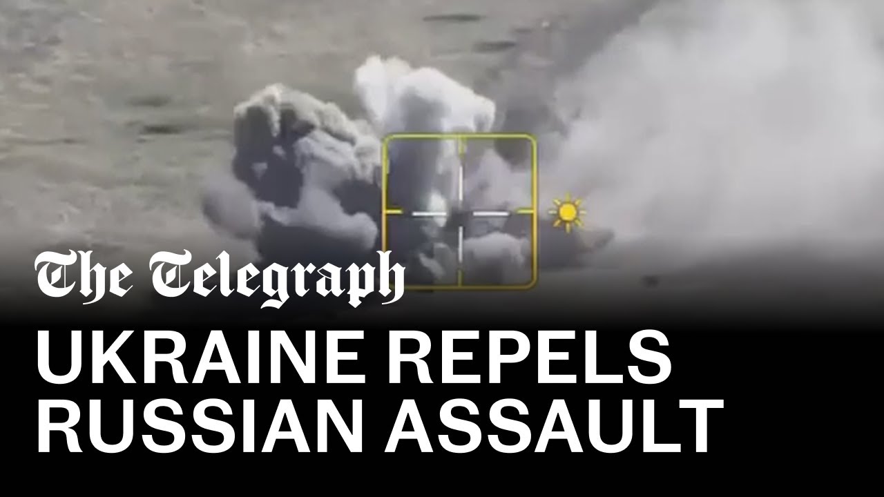 Ukraine repels massive mechanised Russian assault in Donetsk region