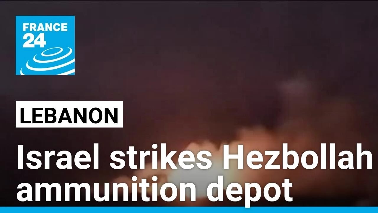 Israel strikes Hezbollah ammunition depot after the Lebanese group hit a kibbutz in a drone attack
