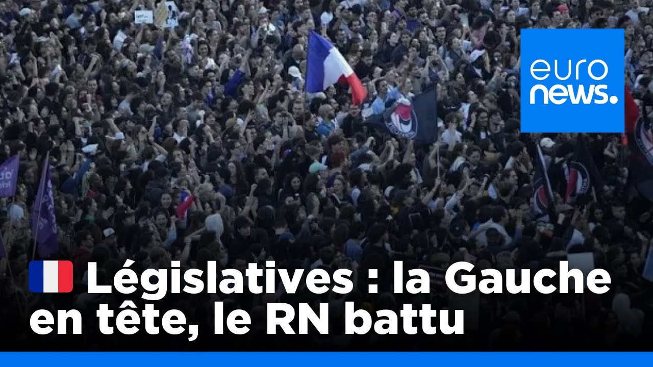 Législatives : l'alliance de gauche en tête selon les sondages, anéantissant les espoirs du RN