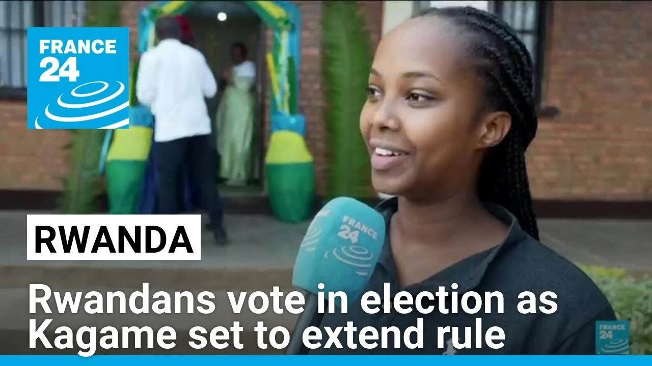 Rwandans vote in presidential election as Kagame set to extend rule • FRANCE 24 English