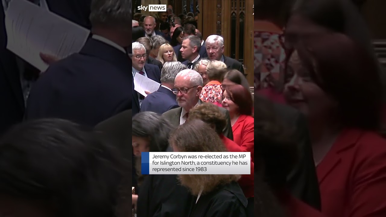 Jeremy Corbyn before his swearing in: 'This is such nonsense, isn't it?'