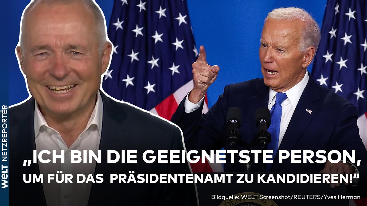 AUF NATO-GIPFEL: "Trotz blöder Versprecher" - Nach Umfragen könnte Biden wieder vor Trump liegen