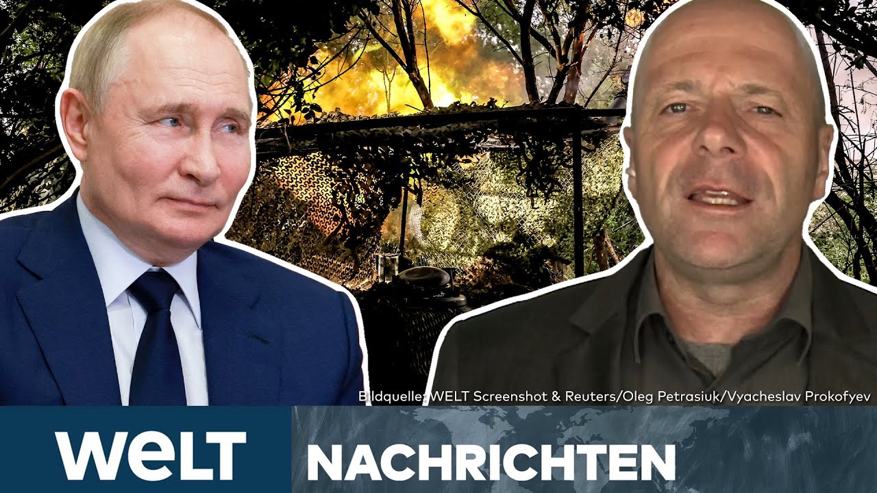 PUTINS KRIEG: Russen preschen im Osten immer weiter vor! Ukraine gerät ins Schwimmen | WELT STREAM