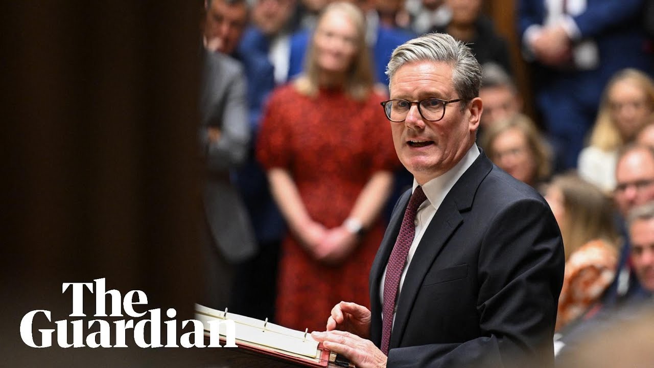 Starmer and Sunak appear on different sides of the House of Commons for the first time