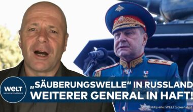 RUSSLAND: Säuberung in Armee geht weiter! General aus Ukraine-Krieg wegen Korruption verhaftet