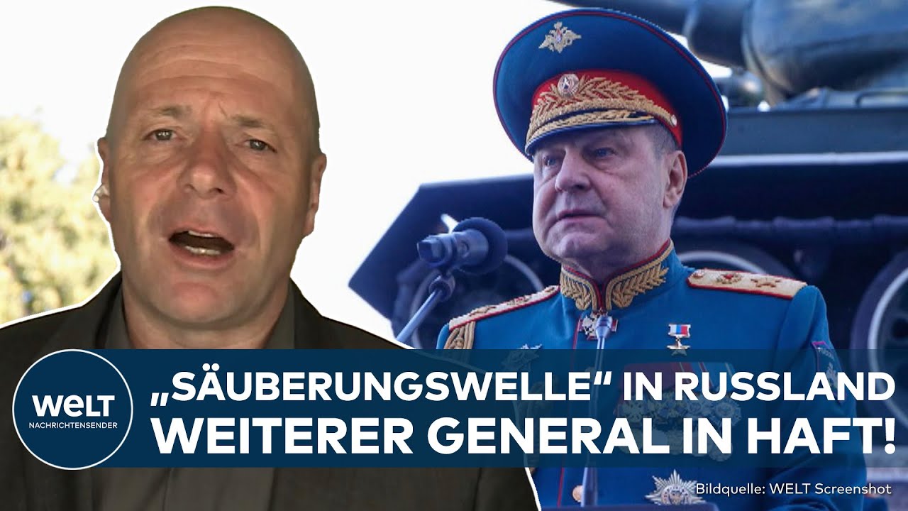 RUSSLAND: Säuberung in Armee geht weiter! General aus Ukraine-Krieg wegen Korruption verhaftet
