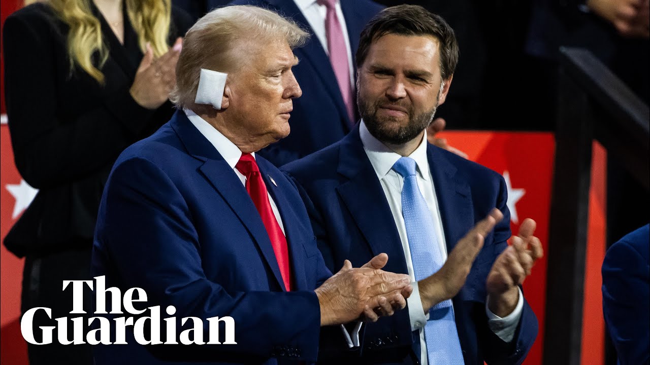 Donald Trump makes first public appearance since assassination attempt