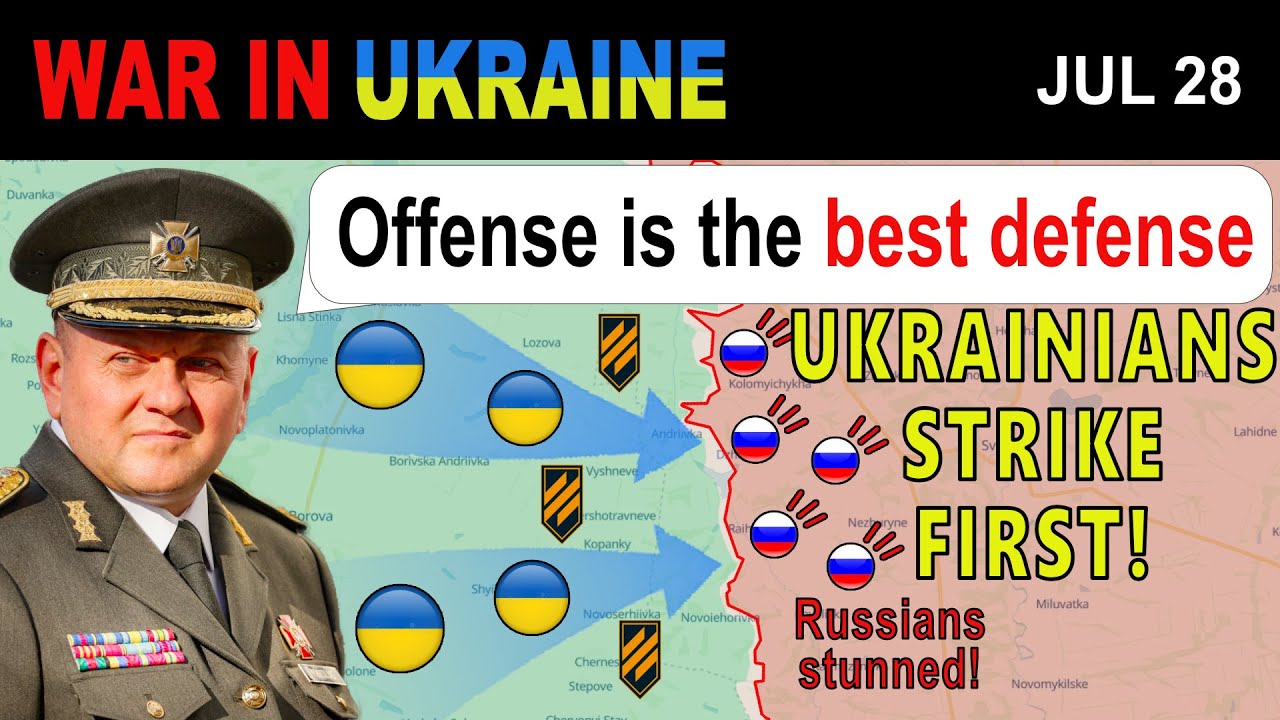 28 Jul: Russian Plans FOILED! Ukrainian Assault Brigade HITS First! | War in Ukraine Explained