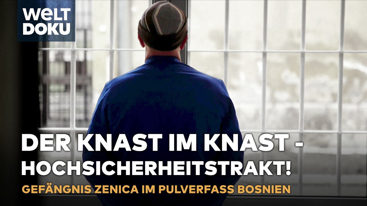 KNAST IN BOSNIEN: Gewalt, Drogen und täglicher Überlebenskampf - Pulverfass Zenica | WELT HD DOKU