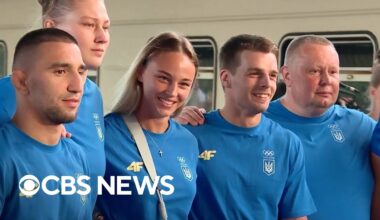 Ukrainian Olympic team hollowed out by war heads to Paris