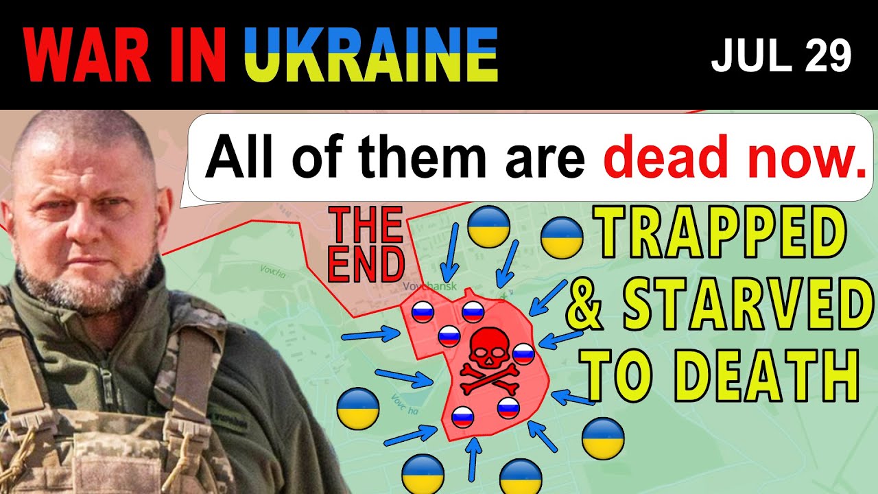 29 Jul: Inevitable Finally Happened! RUSSIAN BRIDGEHEAD COLLAPSED In Vovchansk | War in Ukraine