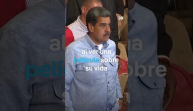 Maduro llora al ver una película sobre su vida