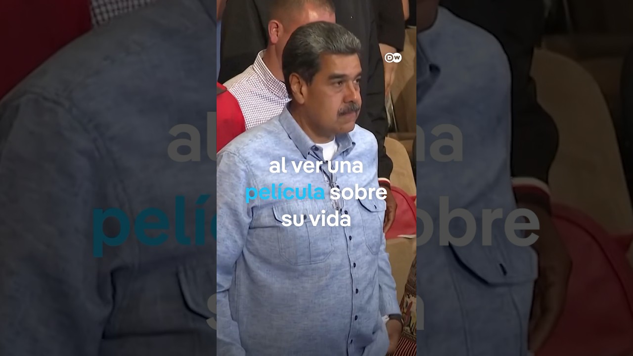Maduro llora al ver una película sobre su vida