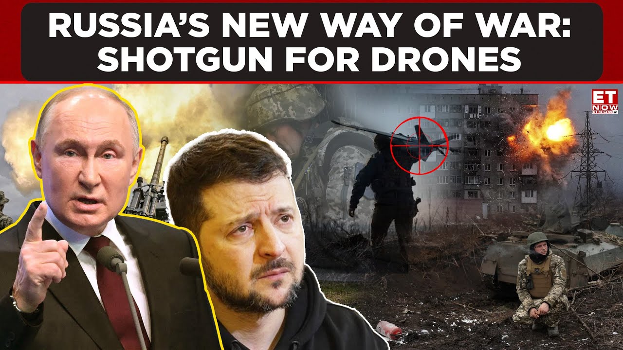Russia-Ukraine War : Sports Shooting Techniques Applied by Russian Troops in Drone Warfare | ET Now