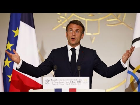 Emmanuel Macron : le gouvernement intérimaire centriste restera pendant les JO, jusqu'à "mi-août"