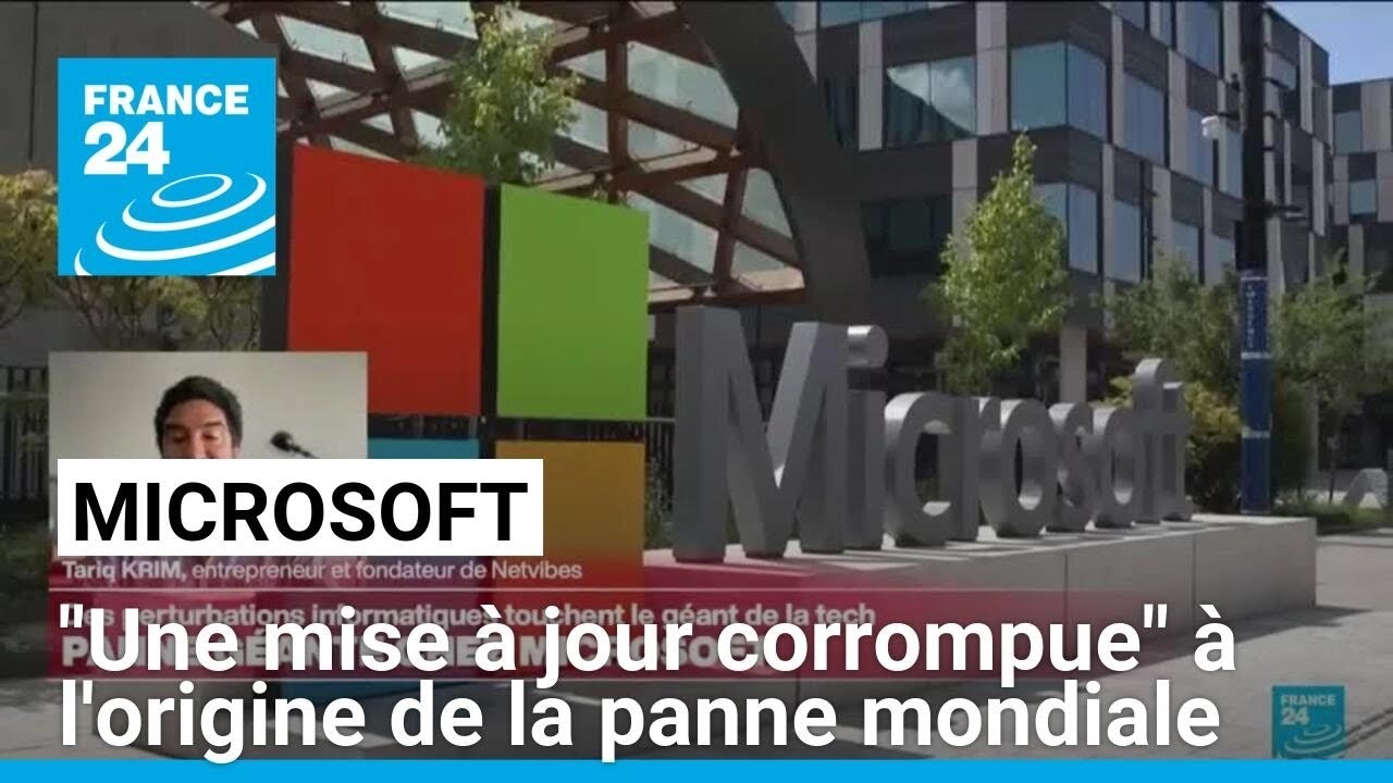 CrowdStrike, un antivirus utilisé par Microsoft serait à l'origine de la panne mondiale