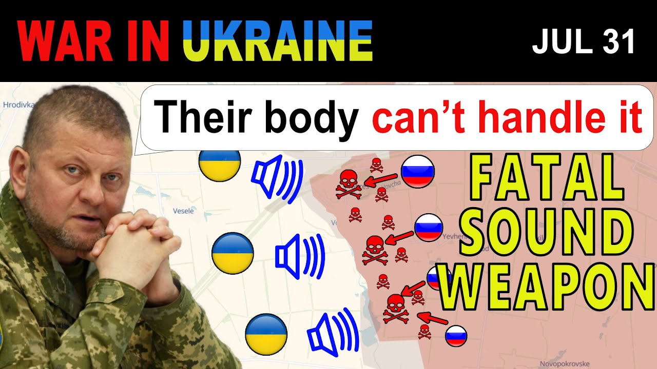 31 Jul: FOOTAGE: Russians Kill Themselves HEARING THIS SOUND. Ukrainian Drones Became Even Deadlier.