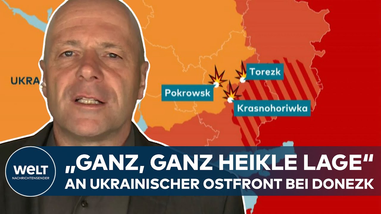 UKRAINE-KRIEG: Russen rücken unaufhaltsam in "New York" vor - Angst vor Durchbruch im Donbass | WELT