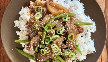 Beef with string beans