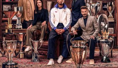 Zinedine Zidane, Jude Bellingham and David Beckham in EA FC 25’s Ultimate Edition cover