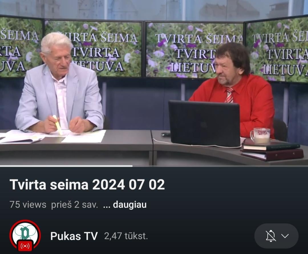 TIL kad Legendinio Pūko radijo ir televizijos vedėjas ir direktorius yra skandalingasis Kęstutis Pūkas, kuris 2017m. buvo teistas, už seksualinius priekabiavimus kai buvo Seimo narys. Jis dar veda laidą Tvirta Šeima - Tvirta Lietuva...nors yra 5 kartus vedęs...yeah...