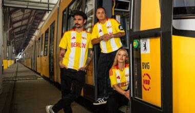 Union Berlin stellt Ausweichtrikot vor: bis der neue Sponsor feststeht, sind die Trikots mit dem Schriftzug "Berlin" erhältlich
