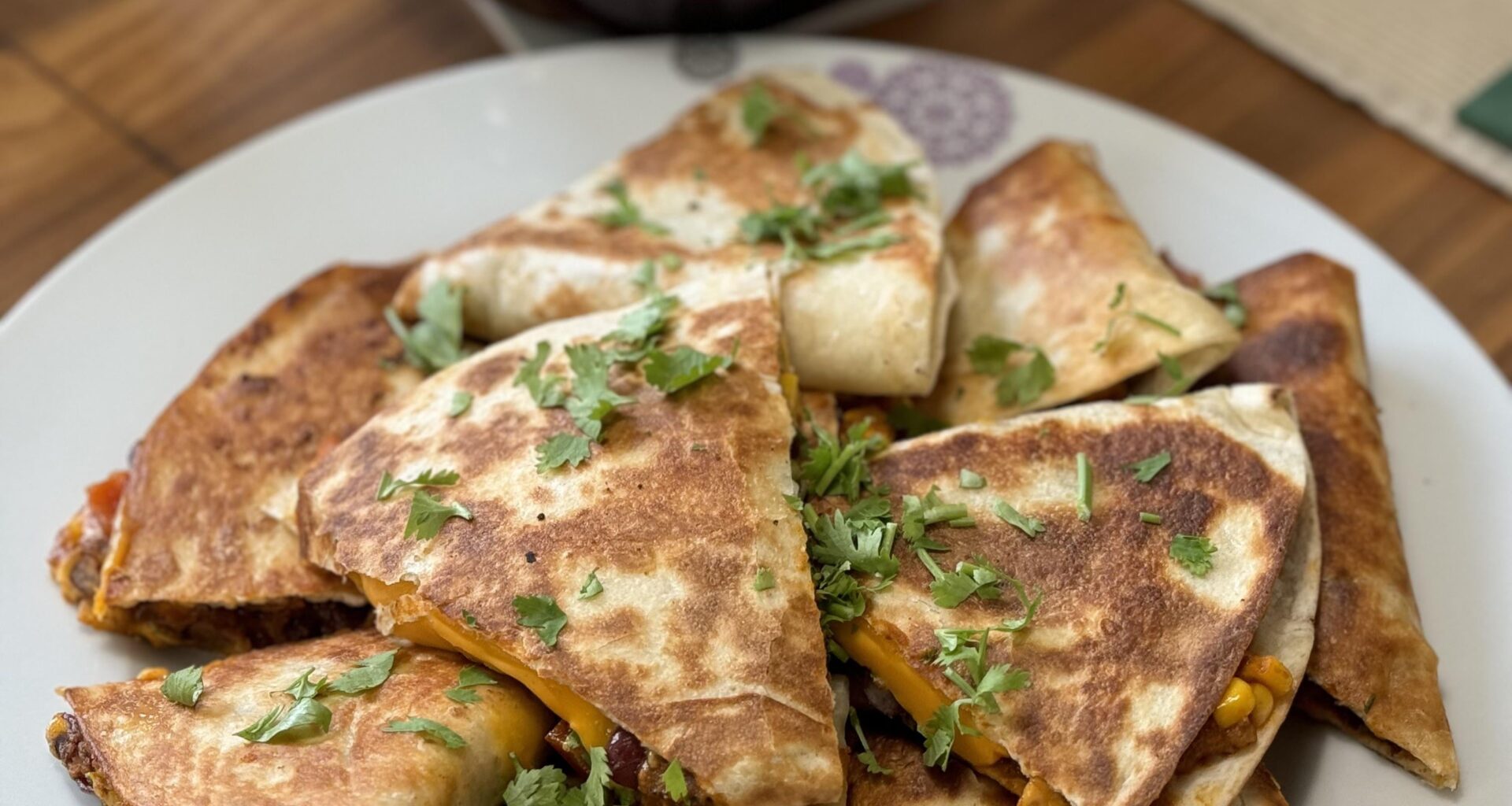 Veggie Quesadillas for tonight