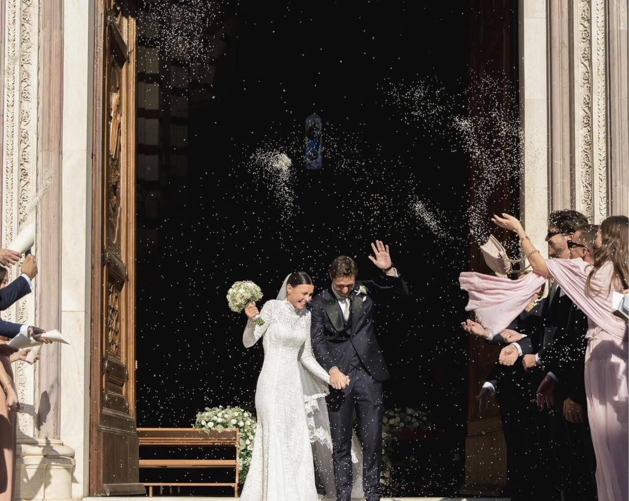 Federico Chiesa married his girlfriend, Lucia Bramani yesterday!
