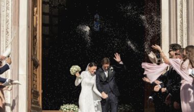 Federico Chiesa married his girlfriend, Lucia Bramani yesterday!