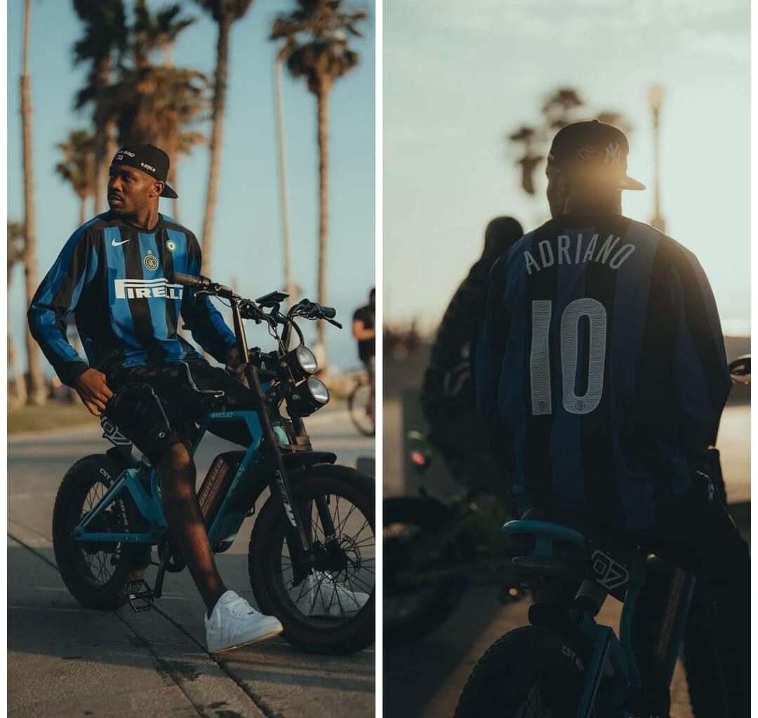 Marcus Thuram is relaxing in Adriano's jersey