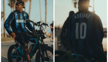 Marcus Thuram is relaxing in Adriano's jersey