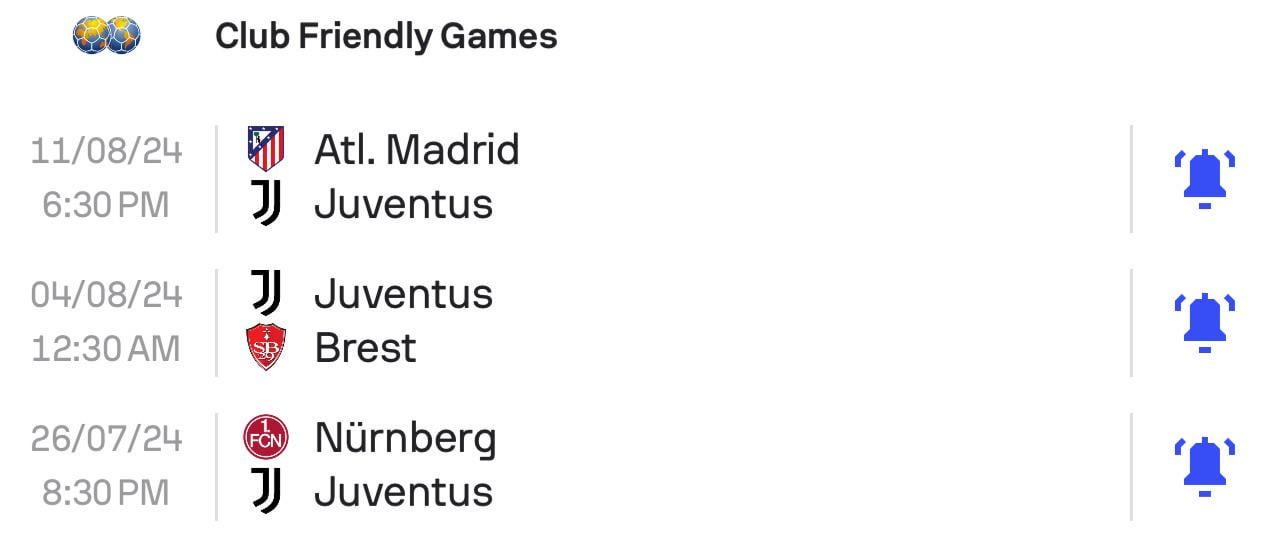 Is there a specific reason why we aren't playing top clubs to prepare for the upcoming season? Our first match isn't even against a first-division team. Last time, we faced Milan, Madrid, and were scheduled to play Barcelona, although that match got canceled.
