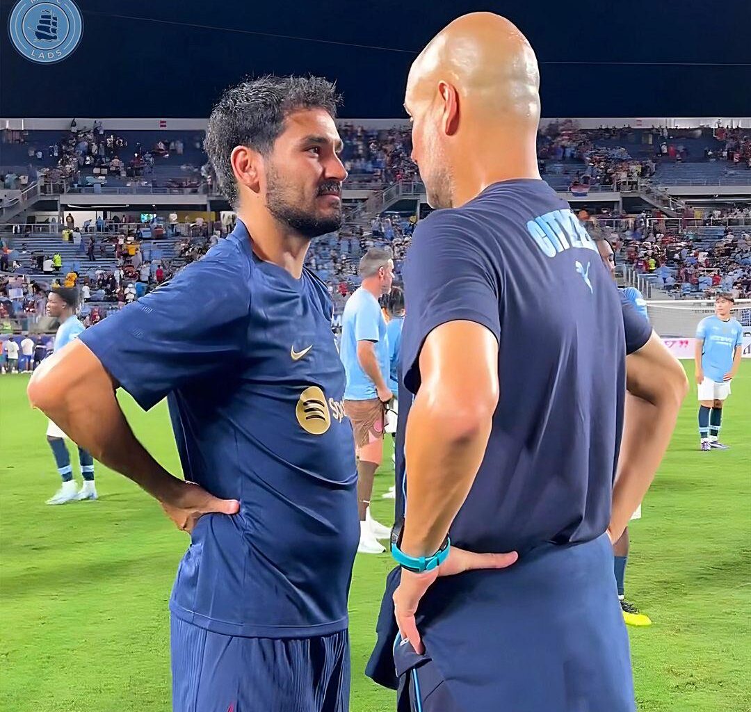Pep reunited with Gundo