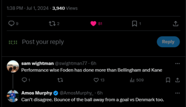 Don't get fooled by haters with the narrative that Foden has been terrible and done nothing. The eye test doesn't lie.