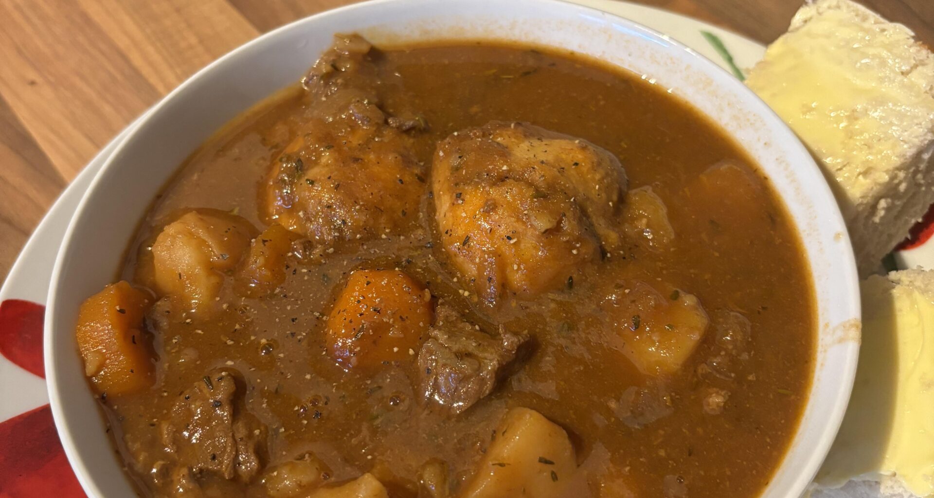 Beef stew with Dumplings