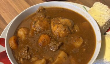 Beef stew with Dumplings