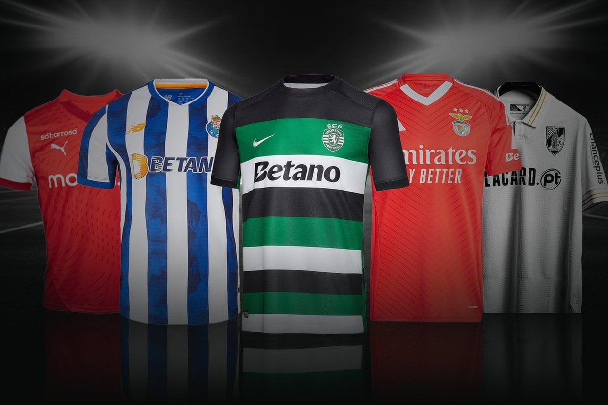 Para todos os gostos: confira os equipamentos da I Liga para a época 2024/25