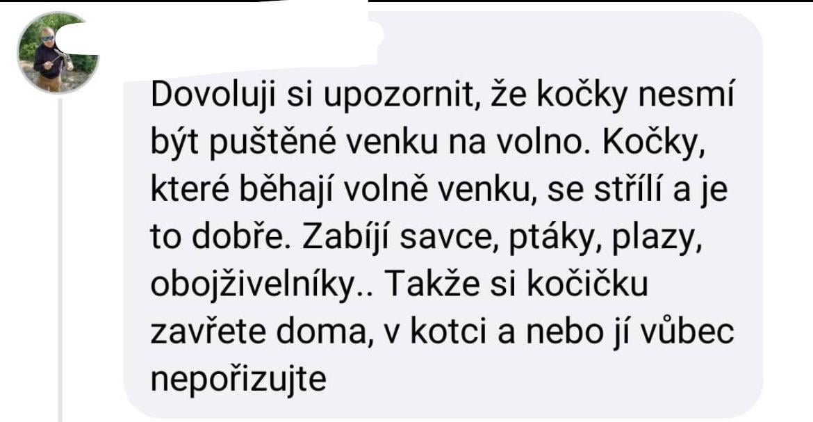 Zvířátko nemá rád?