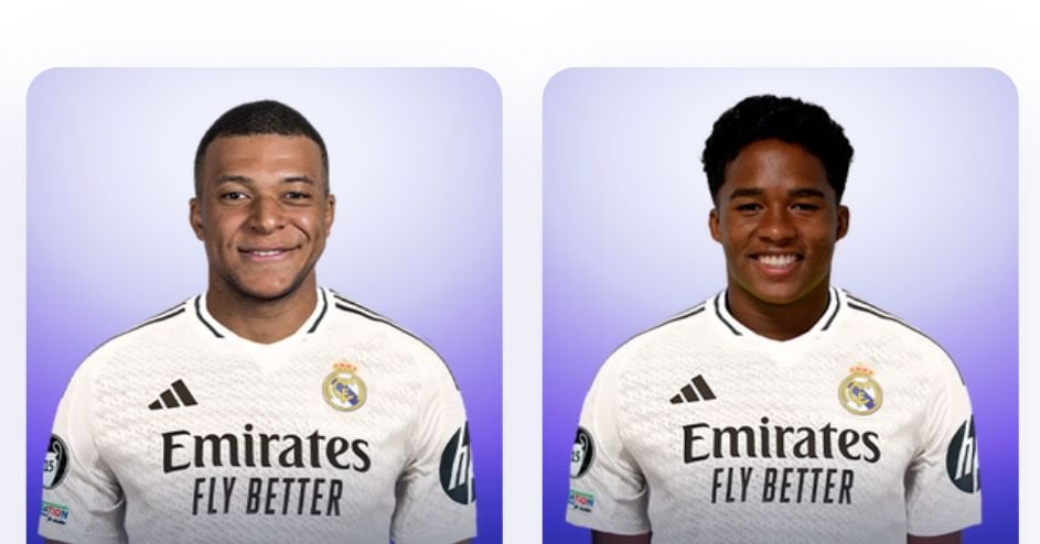 Real Madrid update official roster on its website including Mbappe, Endrick, Modric and Lucas Vazquez