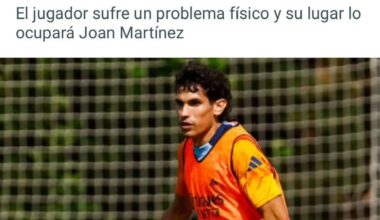 Vallejo is not injured. Marca caught lying. 🤥