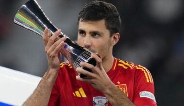 Premier League Champion. Euro Champion and Player of the Tournament. Only one loss during the entire season in all competitions. Ballon d'Or?
