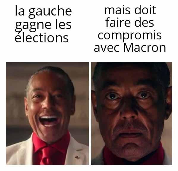 Bah bonne chance pour le programme